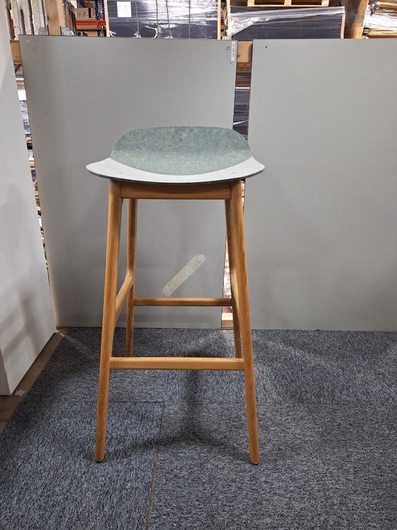 Image 1 of 1x Taburete de bar Planq Rebel, verde