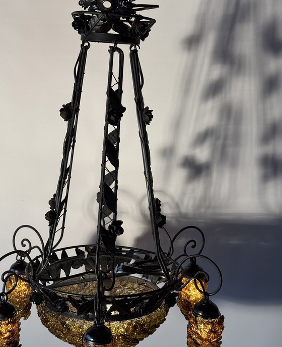 Image 1 of Kroonluchter Murano 1950/60