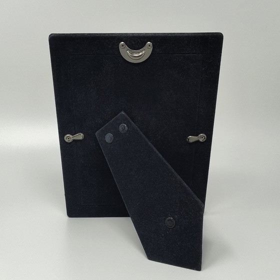 Image 1 of Splendida cornice per foto anni &#39;70 in argento placcato con vetro, realizzata in Italia