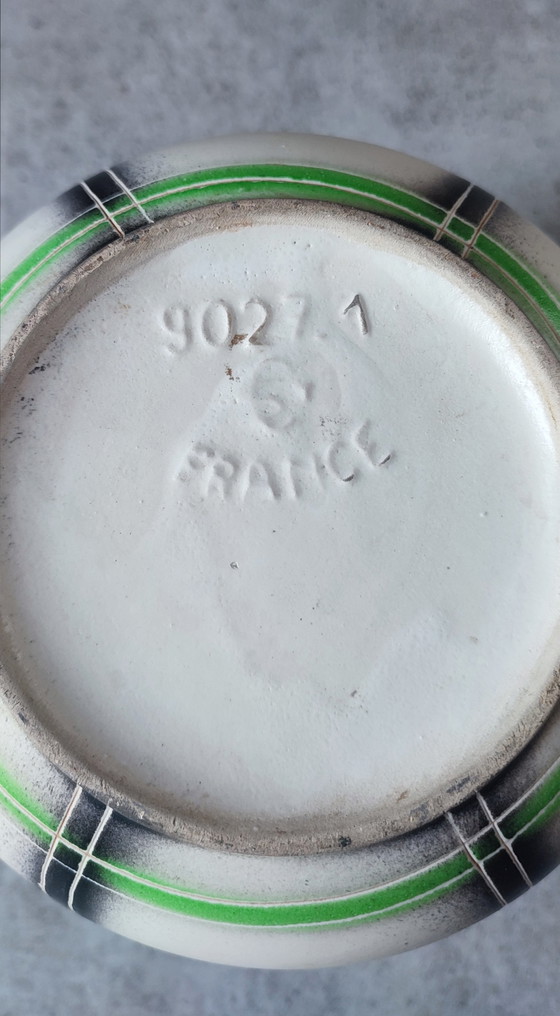 Image 1 of Vase Fayencerie Saint Clément Frankreich