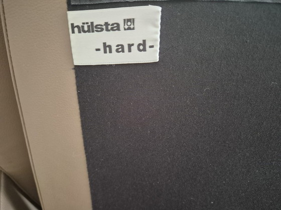 Juego de 6 sillas de comedor Hülsta de cuero. – Leather, Metal (photo 3 of 5)