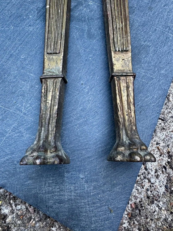 2 bronze Art Nouveau furniture ornaments – Decorative Objects (photo 6 of 8)