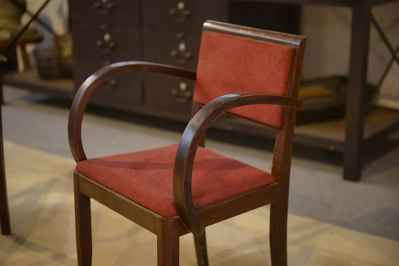 Paire de Fauteuils Bridge années 60 – Velours, Vintage (photo 2 of 9)