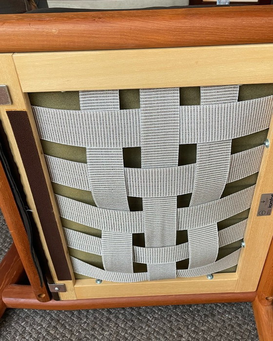 Vintage KOMFORT Fauteuil uit het midden van de 20e eeuw – Wood, Leather (photo 6 of 8)