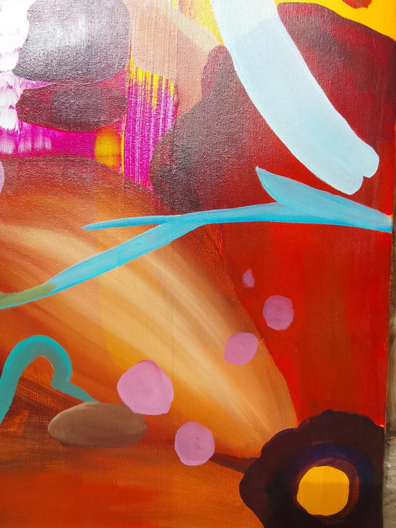 Acrylic Painting #Pleisto 150x100cm – joart, Paintings & Drawings, Canvas (photo 6 of 14)