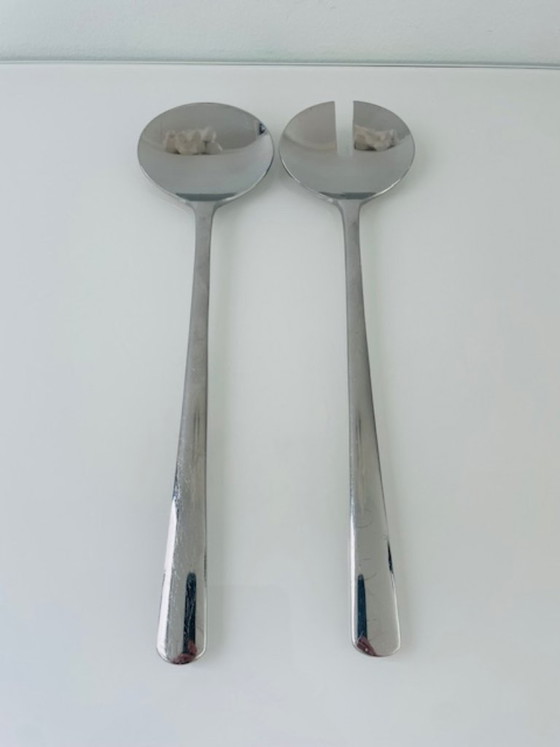 Image 1 of IKEA Sedlig stainless steel salad cutlery