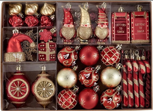 Luxe Vintage Weihnachtsbälle