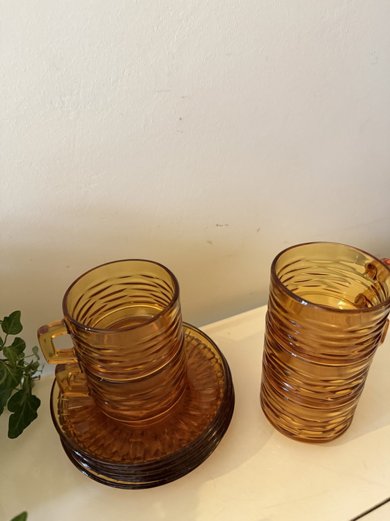 Juego de 5 tazas y platillos de espresso – Loza, Vidrio (photo 3 of 6)
