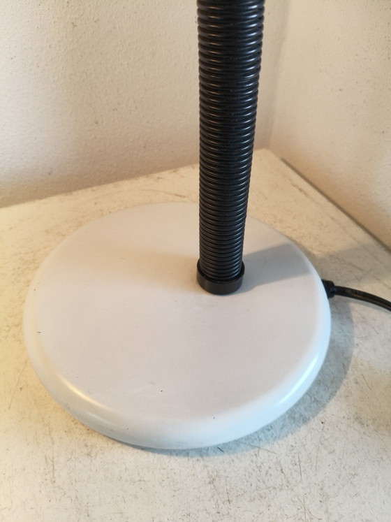 Vintage Targetti Sankey Table Lamp – Gino Sarfatti – 1970s (Italy) – Metal, Plastic (photo 7 of 15)