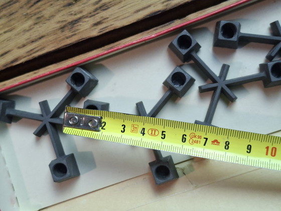 Image 1 of Set of 4 Paro Monster Denmark candlesticks