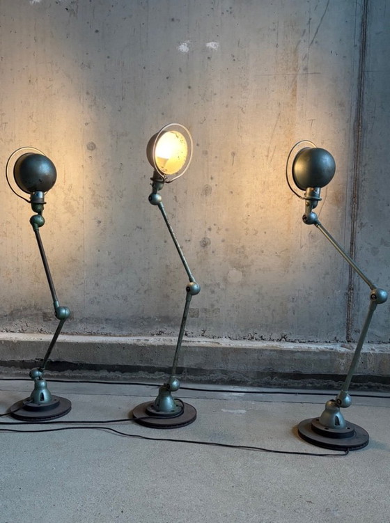 Image 1 of Industriële lamp Jieldé by Jean Louis Domecq, Frankrijk 50's