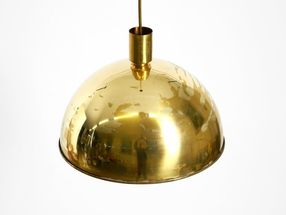 Lampada a sospensione originale in ottone Florian Schulz | Modello "Posa" | Anni '70 – Lampade a sospensione (photo 4 of 19)