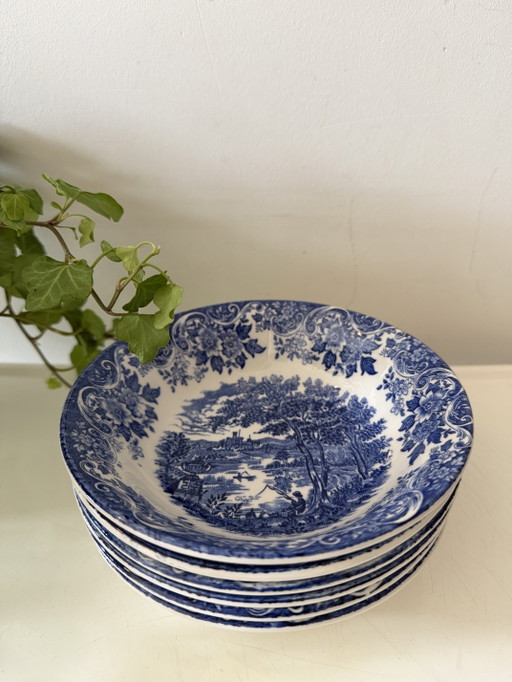 Vintage 6 Broadhurst Schüsseln – servies, Ceramic (photo 2 of 5)