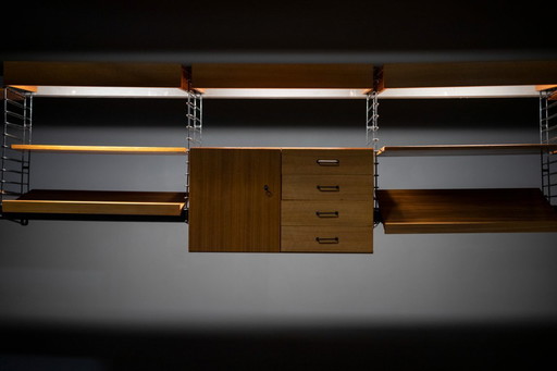 Walunt  Shelf System from Musterring International, 1960s, Set of 19