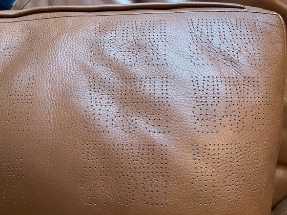 Image 1 of Divano B&B Italia Antonio Cittero modello Luis zgan in pelle cognac