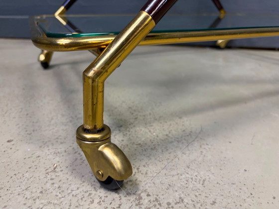 Carrello di servizio italiano vintage di Cesare Lacca, anni '50 – Carrelli bar, Glass, Wood (photo 11 of 11)