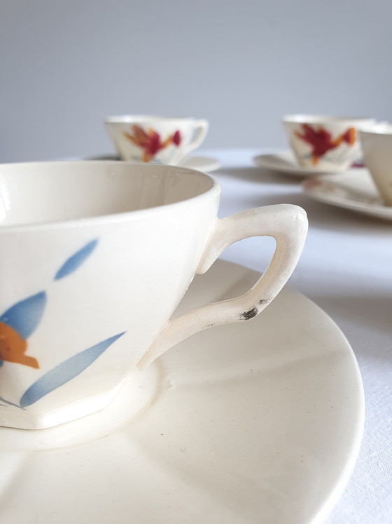 Image 1 of Servicio de café antiguo de Digoin Sarreguemines