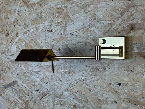 Image 1 of Lámpara de pared articulada años 60 y 70 de latón Relco Made in Italy Design