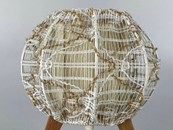 Image 1 of Lámpara de mesa esférica de los años 60 y 70, lámpara de noche, diseño de la era espacial