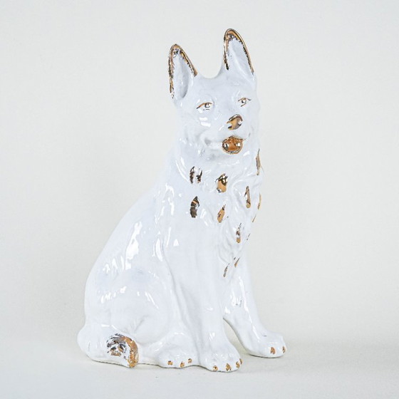Image 1 of Porzellan-Hundefigur, 1960er Jahre, hergestellt in Europa