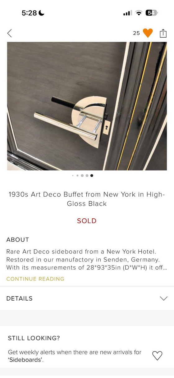 Image 1 of Cofre Art Déco