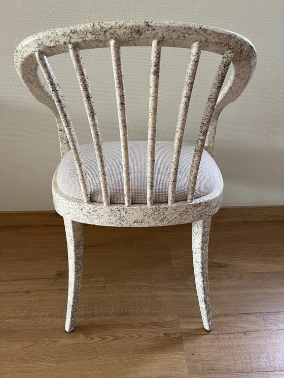 Image 1 of 4 x vintage Paco Capdell 1980s dining chairs 