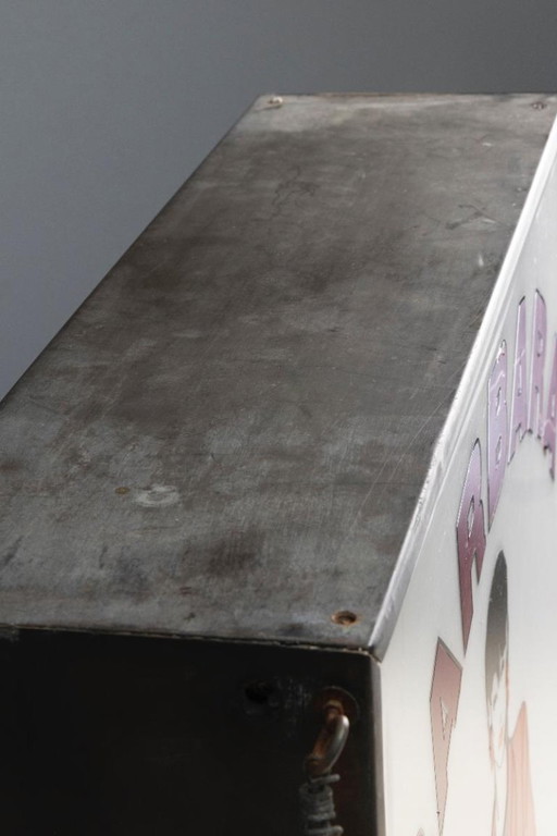 Werbeleuchtkasten, 1970er Jahre