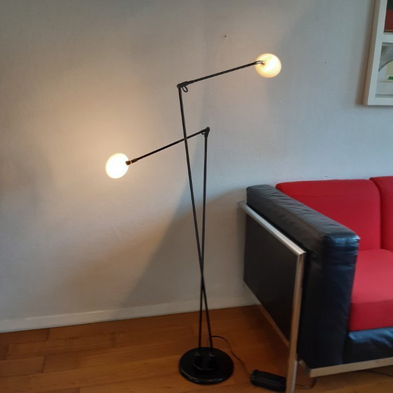 Image 1 of Lampada da terra a due bracci orientabili Pola Design Amstelveen, stile Memphis