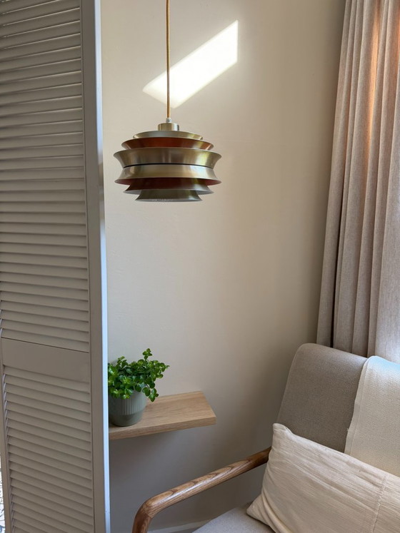 Image 1 of Vintage Granhaga Trava pendant - Carl Thore - Swedish design lamp