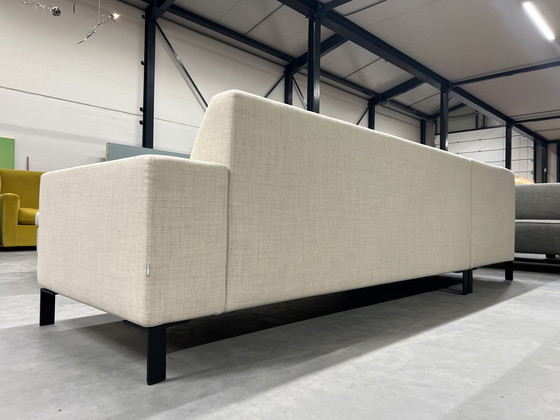 Image 1 of Divano angolare Gelderland 7610 con sgabello in tessuto Clara