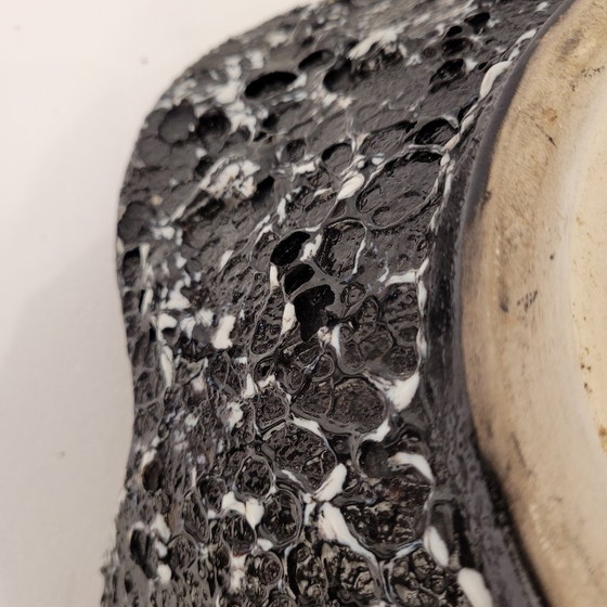 Image 1 of Volcanic centerpiece, Vallauris ceramics, Marius Musarra, Mabyjo's, 60's - France