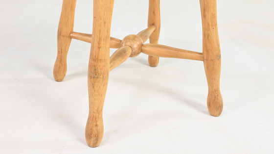 Image 1 of Set of three Danish Stools in Beech, C.1960