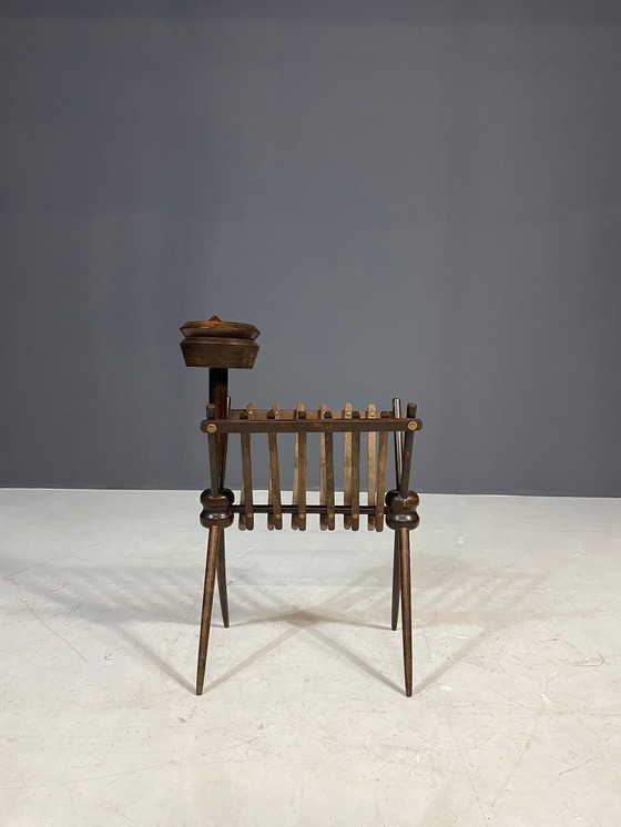 Image 1 of Portariviste vintage in faggio francese, anni '60