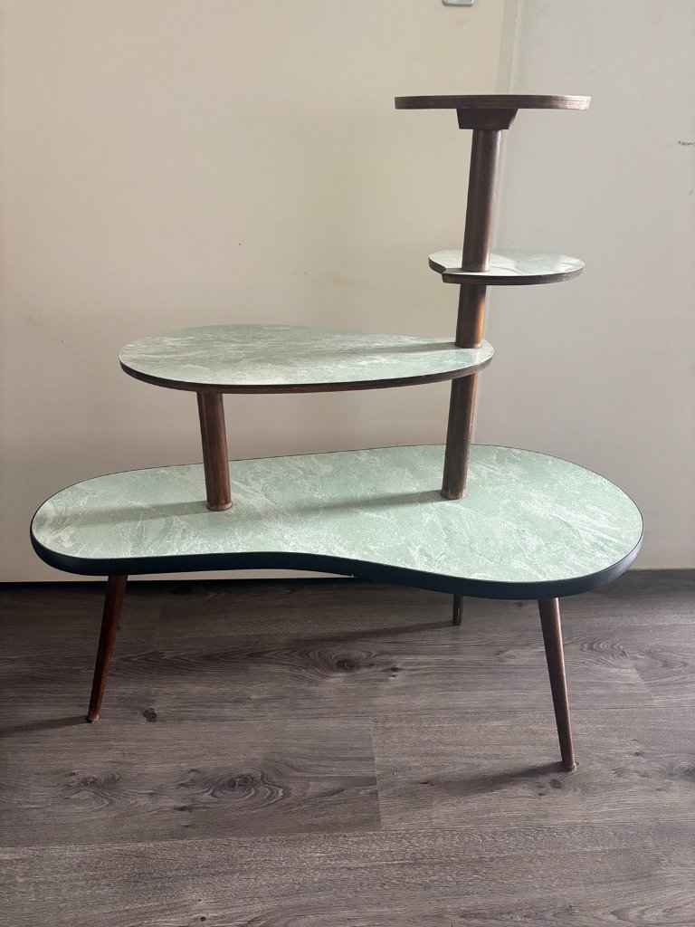 Vintage plantentafel jaren 60
