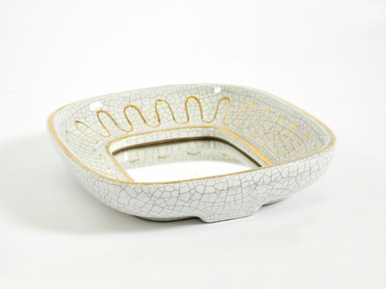 Magnifique petit miroir en céramique Art déco de Gmundner Keramik, Autriche, années 1920 – Ceramic, Vintage (photo 6 of 13)