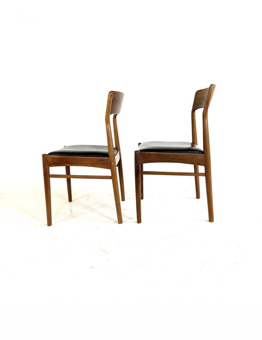 Ensemble de 2 chaises à repas vintage, Korup Stolefabrik '60