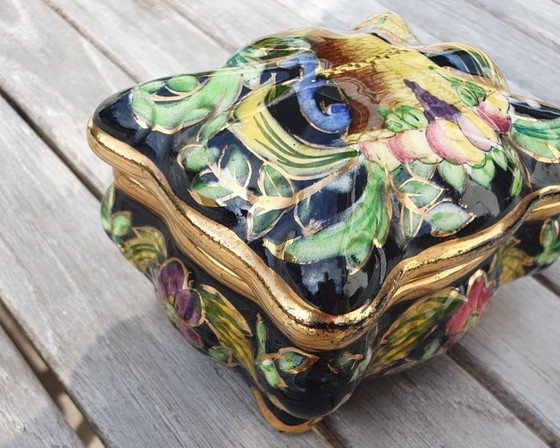 Image 1 of Joyero de cerámica- Hubert Bequet- Bélgica- Modelo166