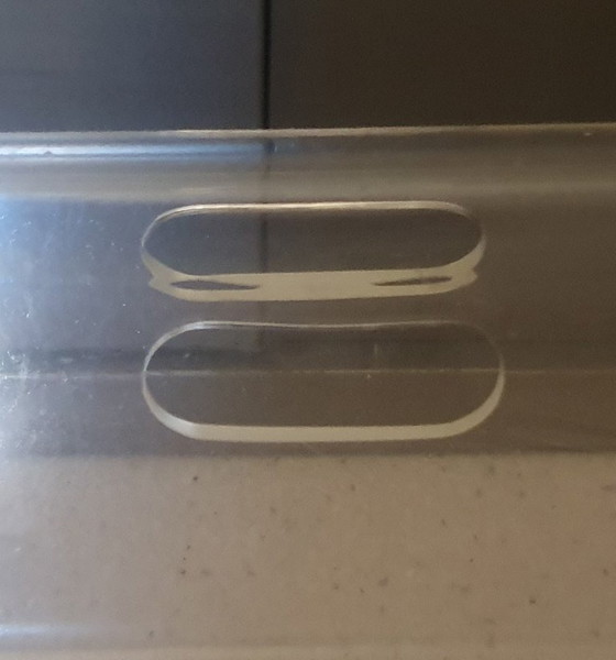 Image 1 of Portariviste in vetro acrilico - Design di metà secolo