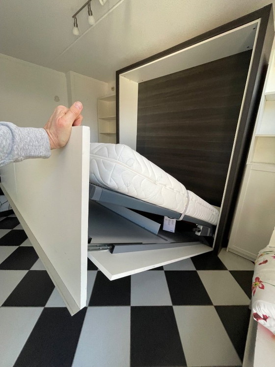 Image 1 of Lit pliant double Auping / lit d'appoint avec matelas