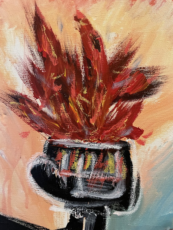 Image 1 of Bernard Bieling " STATUE DE LIBERTÉ " 100x70 cm.