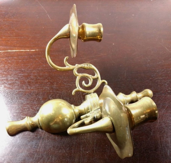 Applique murale en laiton antique – Objets déco, Brass (photo 5 of 7)