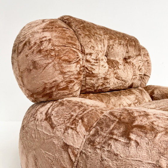Image 1 of Poltrona XL in velluto italiano, anni '70