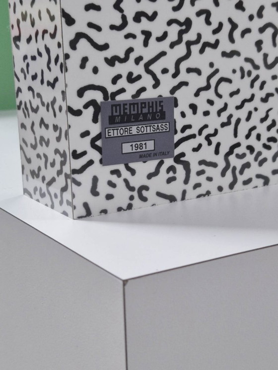 Image 1 of Suvretta Bookcase, by Ettore Sottsass for Memphis Milano