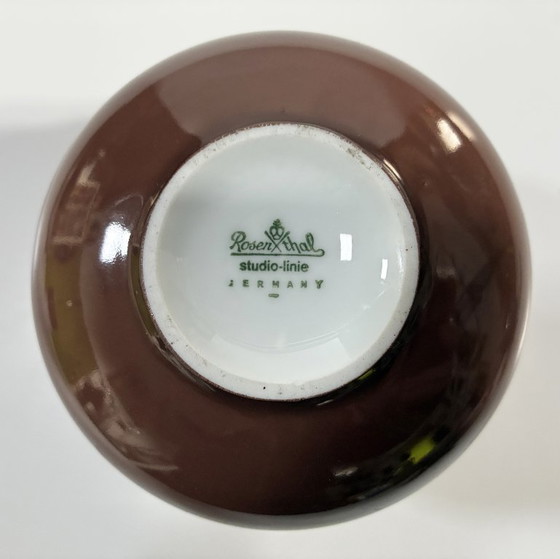 Image 1 of Vintage Vase • Tapio Wirkkala • Hans Welling • Rosenthal Studio-Linie • Porcelain • Space Age • 1960