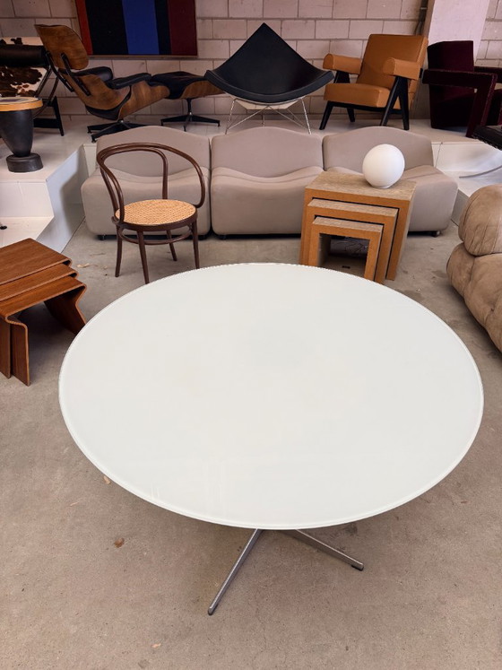 Fritz Hansen tafel glas – Eettafels, Metal (photo 9 of 11)