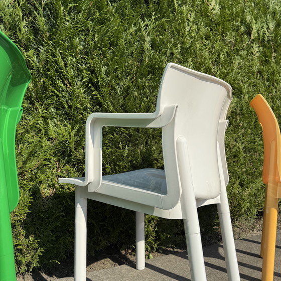 Image 1 of 3x Kartell 4870 stoelen