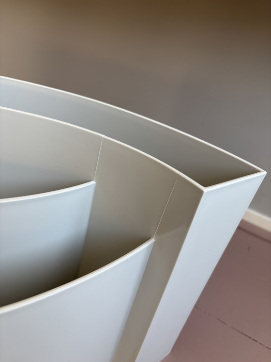 Image 1 of Vintage lectuurbak ‘Wave’ van Authentics