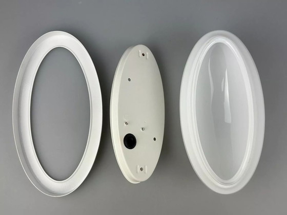 Image 1 of 60s 70s wall lamp Lamp Glashütte Limburg number 3683 Space Age Design