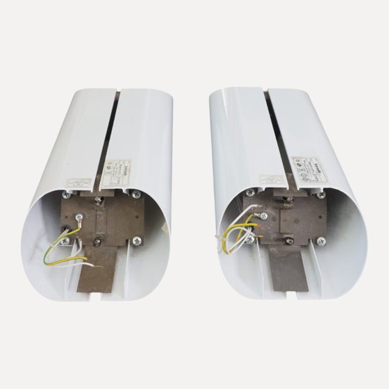 Image 1 of Artemide Megaron Parete – Paar wandlampen van Gianfranco Frattini, 1970