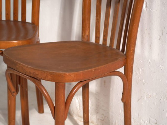 Antique armchairs in TON bentwood – Czechoslovakia, circa 1960 #3 (photo 22 of 40)